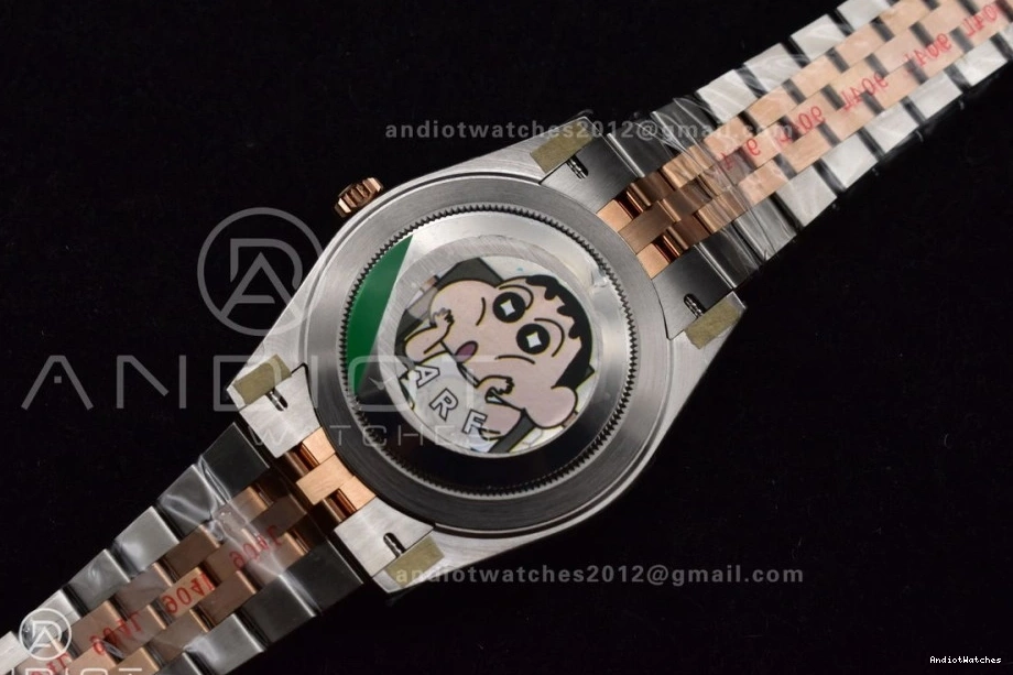 on RG 1:1 Gray ARF (Gain SH3235 612 Jubilee Steel SS SS RG Edition Bracelet 41 FreshLook Roman Green 126333 DateJust Dial Weight) 904L Best 1003